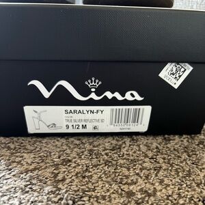 Nina Saralyn-FY Silver Reflective Shoes